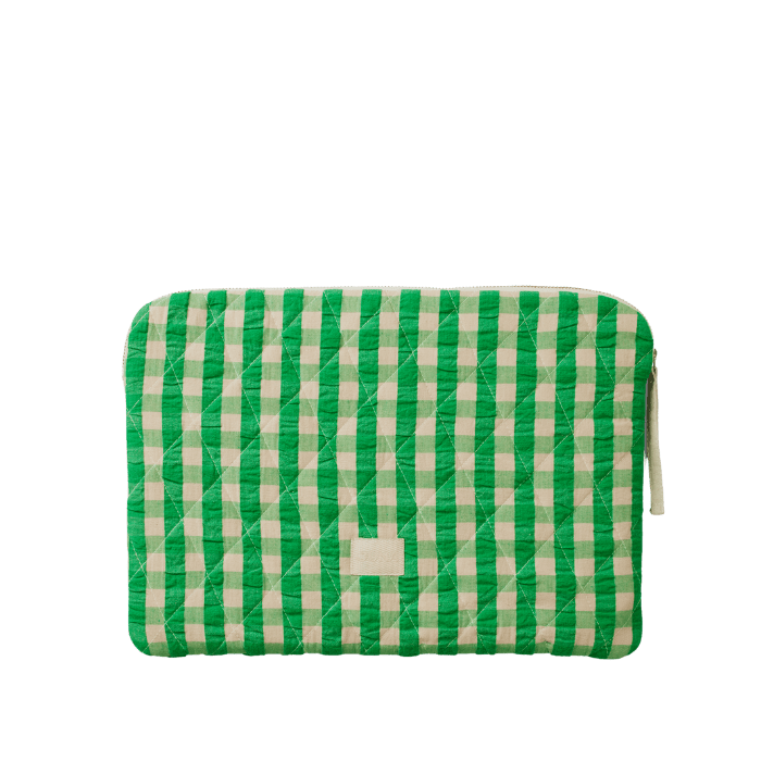 JUNA Pondus Computer Sleeve - Green/Sand