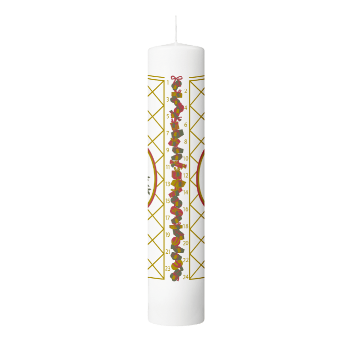 Holmegaard Christmas 2025 - Advent Candle, Multi, H: 9.8