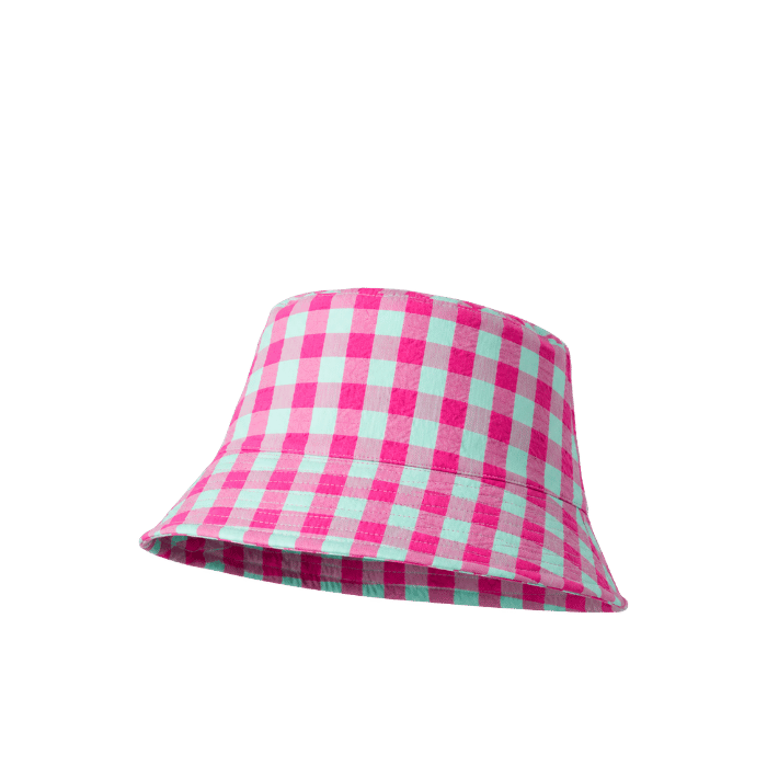 JUNA Accessories - Bucket Hat, One Size, Fuchsia/Mint