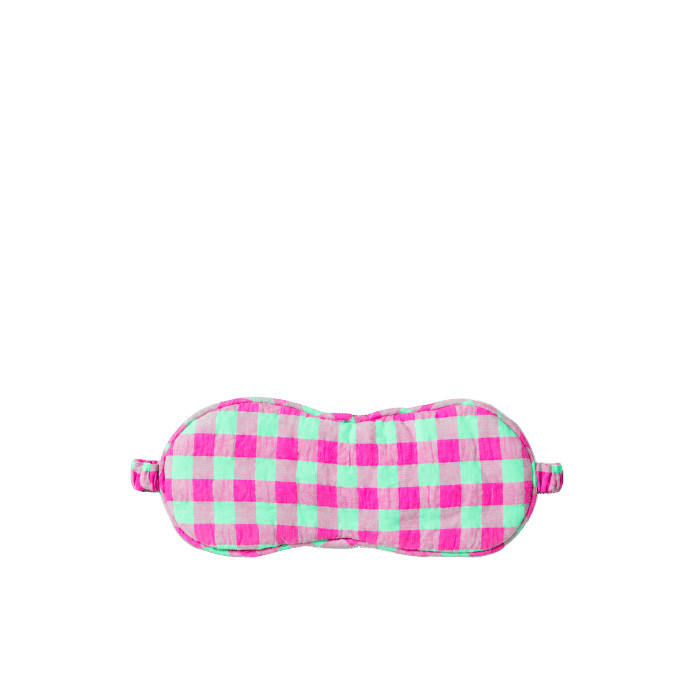 JUNA Accessories - Dodo Sleeping Mask, Fuchsia/Mint