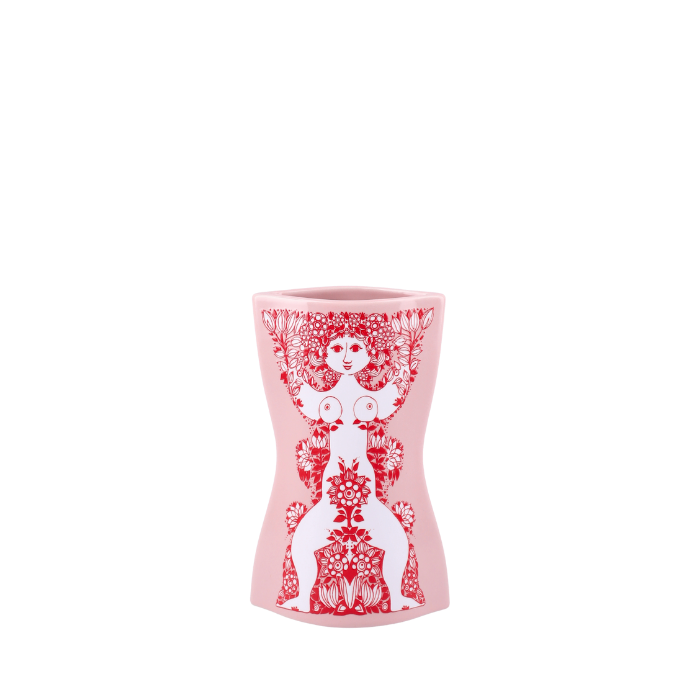 Bjørn Wiinblad Nina - Vase, Pink/Red, H: 6.5