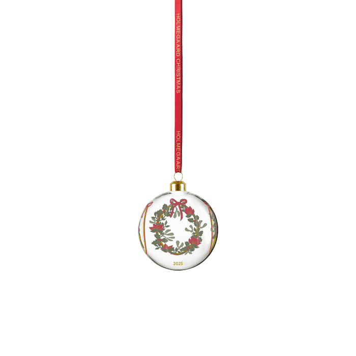 Holmegaard Christmas 2025 - Bauble, Clear, Ø: 3.1