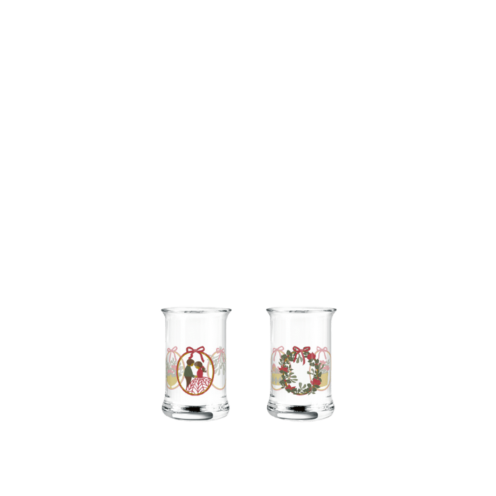 Holmegaard Christmas 2025 - Dram Glass, Multi, 1 oz, 2 Pcs.