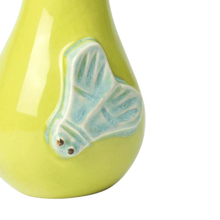 Kähler Poppery Pear with Butterfly Green/Mint