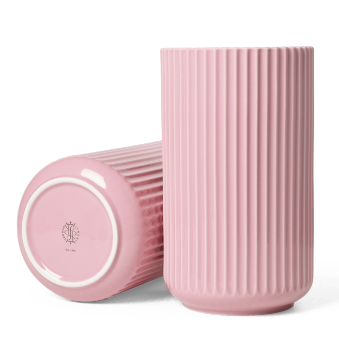 Lyngby Porcelæn Lyngby Vase - Rose, H: 9.8