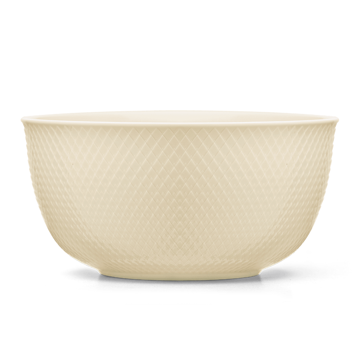 Lyngby Porcelæn Rhombe Earth Serveware - Serve Bowl, Marble, Ø: 8.7