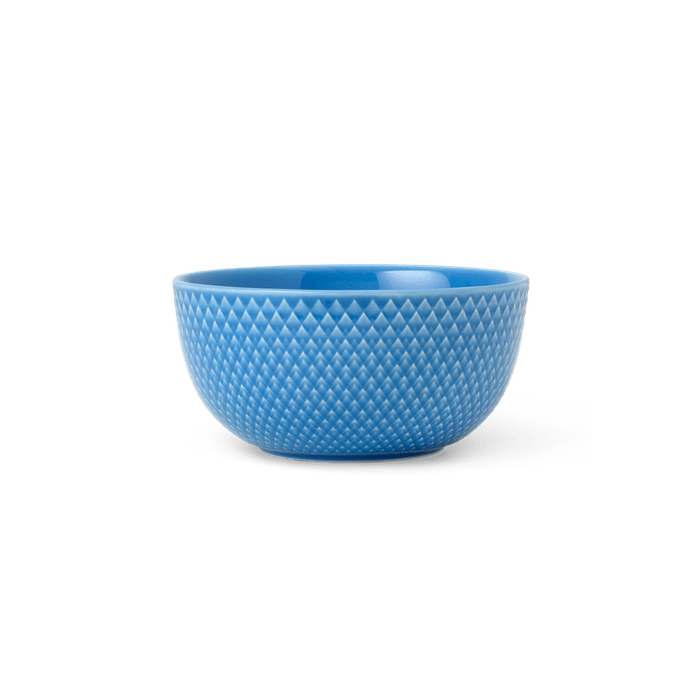 Lyngby Porcelain Rhombe Color Bowls - Blue, Ø: 5.1