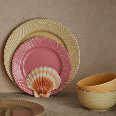 Lyngby Porcelæn Rhombe Earth Plate