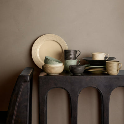Lyngby Porcelæn Rhombe Earth Plate