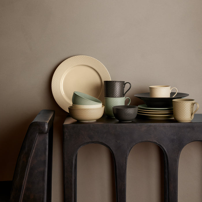 Lyngby Porcelæn Rhombe Earth Plate