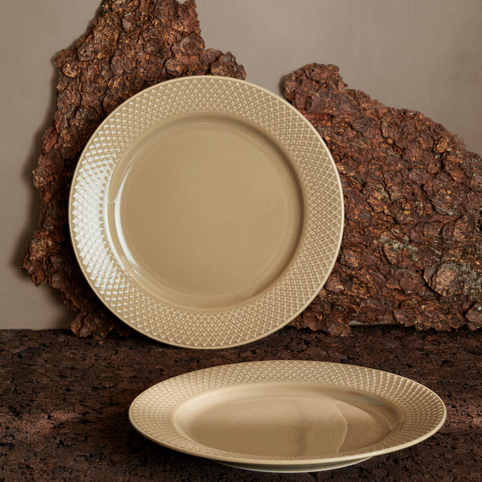Lyngby Porcelæn Rhombe Earth Plate