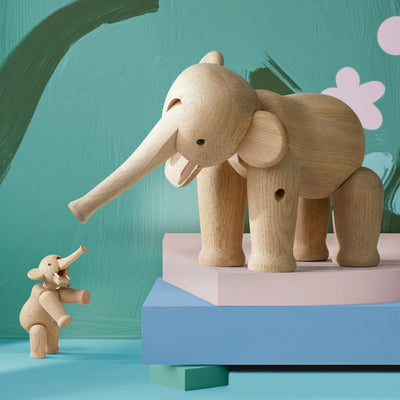 Kay Bojesen Elephant - large oak