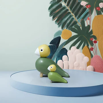 Kay Bojesen Liv & Lykke - green, 1 set