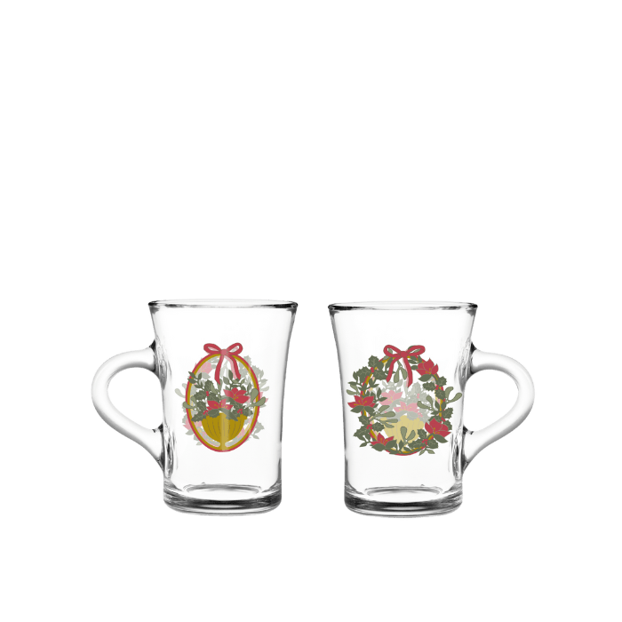 Holmegaard Christmas 2025 - Hot Drinks Glass, 7.8 oz, 2 Pcs.