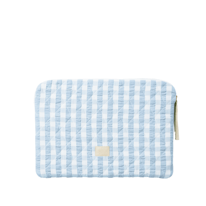 JUNA Pondus Computer Sleeve - White/Light Blue