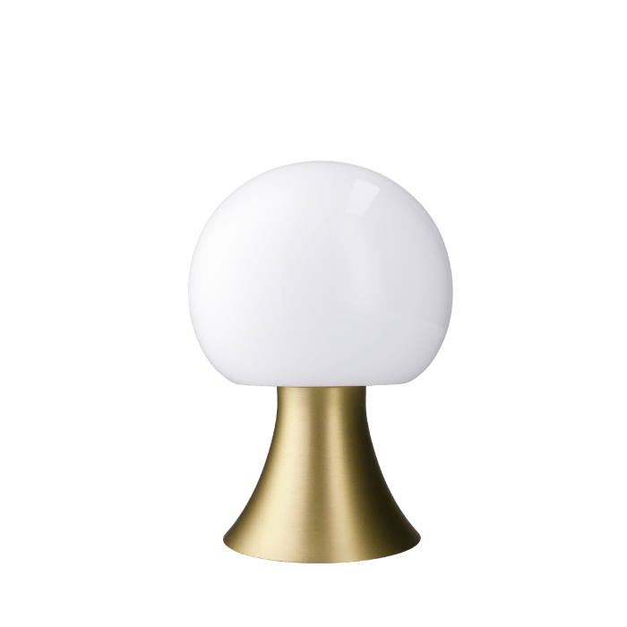 Holmegaard Noor LED Lamp - Brass, H: 9.4