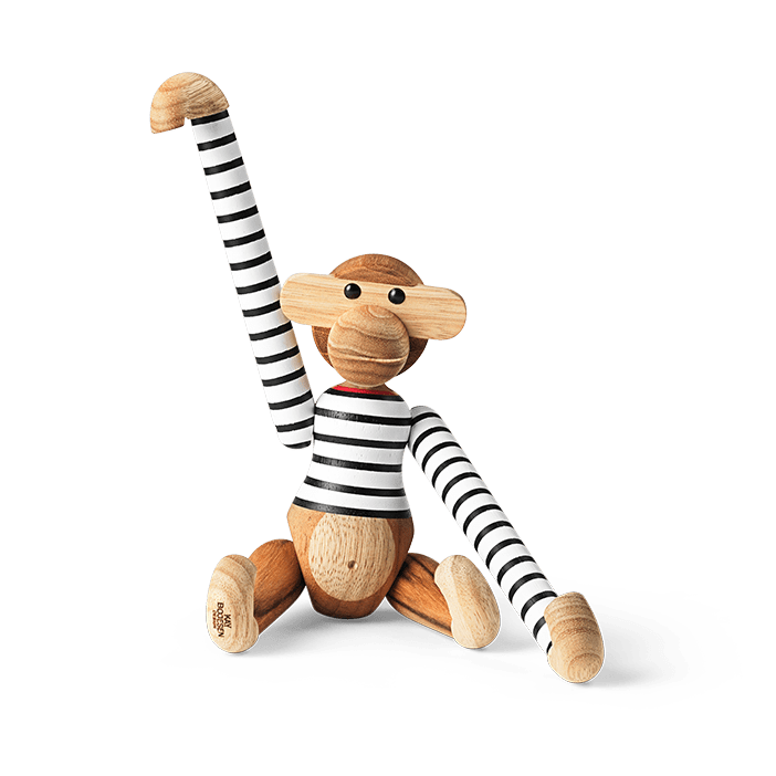 Kay Bojesen Monkey x Nørgaard paa Strøget Medium - White/Black