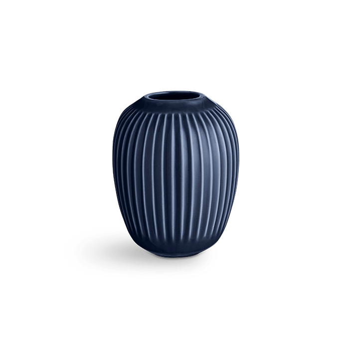 Kahler Hammershoi Vases - Indigo, H: 4.1