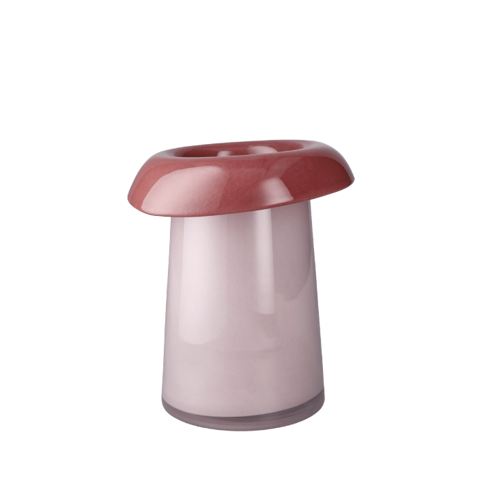 Holmegaard Soma - Vase, Rose/Terracotta, H: 8.9