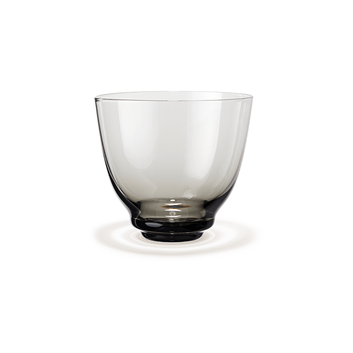 Holmegaard Flow - Tumbler, Smoke, V: 11.8 oz