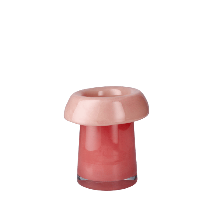 Holmegaard Soma - Vase, Coral/Peach, H: 6.5