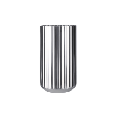 Lyngby Porcelæn Stainless Steel Vase