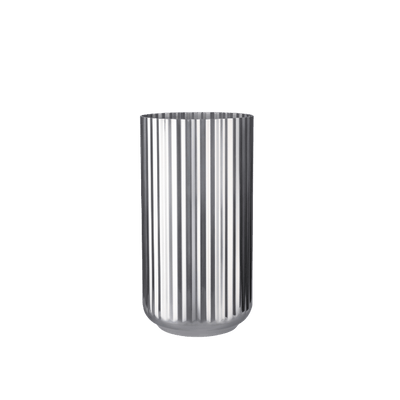 Lyngby Porcelæn Stainless Steel Vase