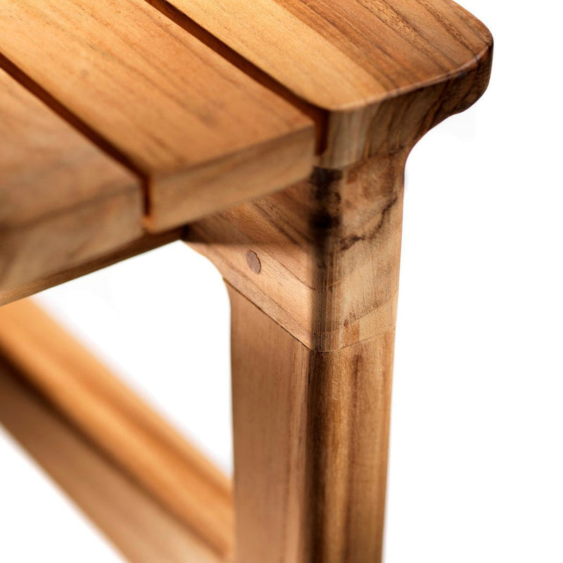 FDB Møbler M10 - Sammen - 3 Pers. Garden Bench No. Backrest Teak Solid Nature Oiled by Thomas E. Alken