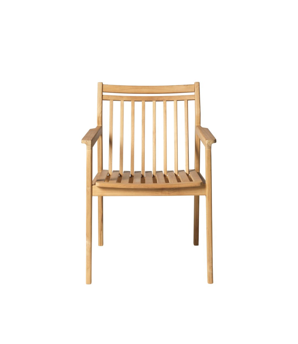 FDB Møbler M1 - Sammen - Garden Chair Teak Solid Nature Oiled by Thomas E. Alken