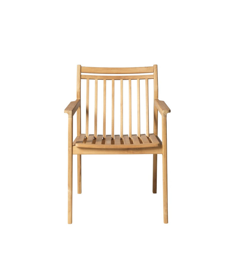FDB Møbler M1 - Sammen - Garden Chair Teak Solid Nature Oiled by Thomas E. Alken