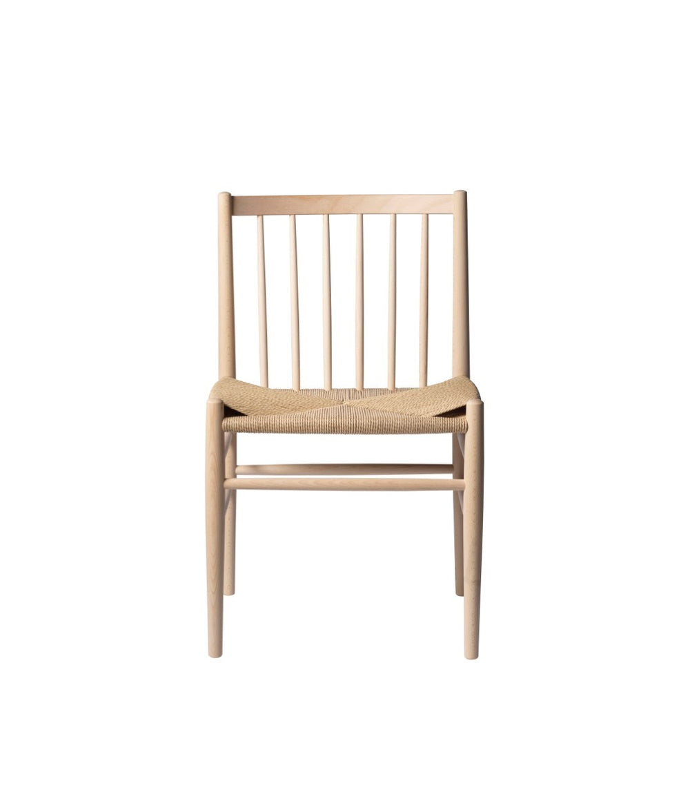 FDB Møbler J80 - Chair - Nordic Swan Ecolabel Beech Nature Soap-Treated Nature by Jørgen Bækmark
