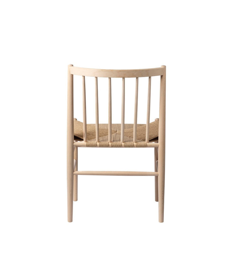 FDB Møbler J80 - Chair - Nordic Swan Ecolabel Beech Nature Soap-Treated Nature by Jørgen Bækmark