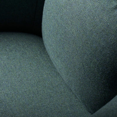 FDB Møbler L35 - Gesja - Wing Chair Oak Solid Nature Lacquered MLF Green (32) by Foersom & Hiort-Lorenzen