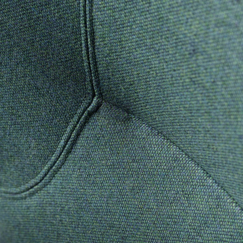 FDB Møbler L35 - Gesja - Wing Chair Oak Solid Nature Lacquered MLF Green (32) by Foersom & Hiort-Lorenzen