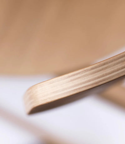 FDB Møbler J185 - Øst - Counter chair Oak Nature Lacquered Oak veneer Nature by Stine Lundgaard Weigelt
