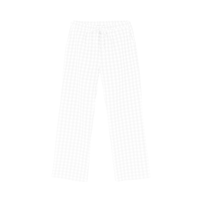 JUNA Bæk&Bølge Barbara Lounge Pants - White/White, M/L