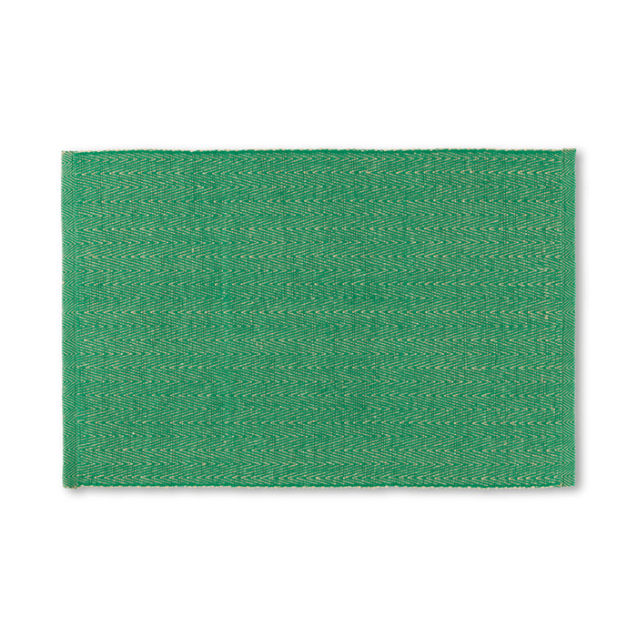 Lyngby Porcelæn Herringbone Place Mat - Green, W: 16.9