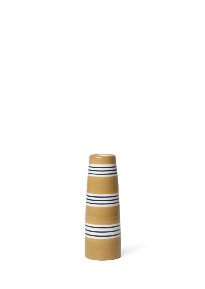 Kahler Omaggio Nuovo - Candle Holder, Ochre, H: 6.3