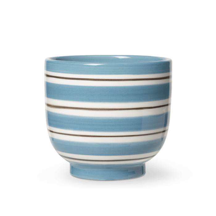 Kahler Omaggio Nuovo - Flower Pot, Blue, Ø: 4.7