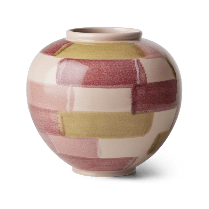 Kahler Canvas - Rose/Brown, H: 7.9