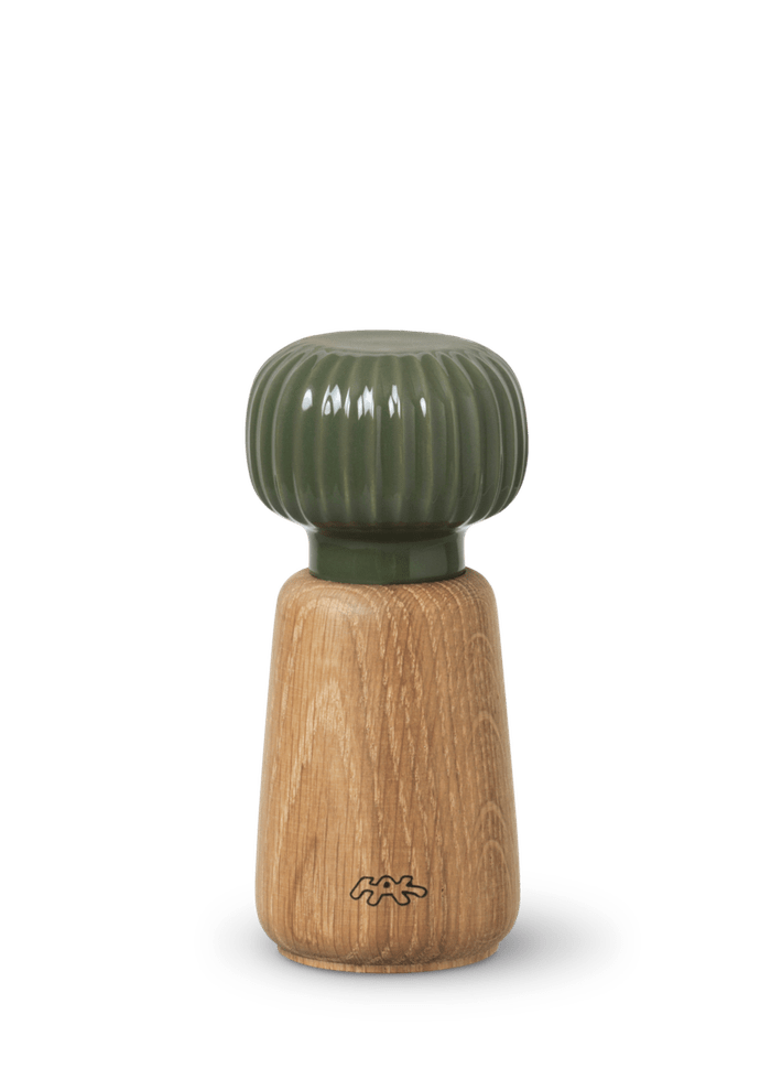 Kahler Hammershoi Grinders - Dark Green, H: 5.7