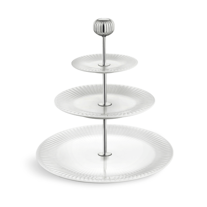 Kahler Hammershoi Cake - Etagere, White, H: 11.8