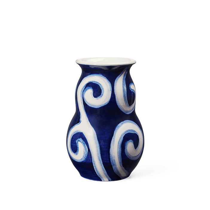 Kähler Tulle Vase - Blue, H: 5.1
