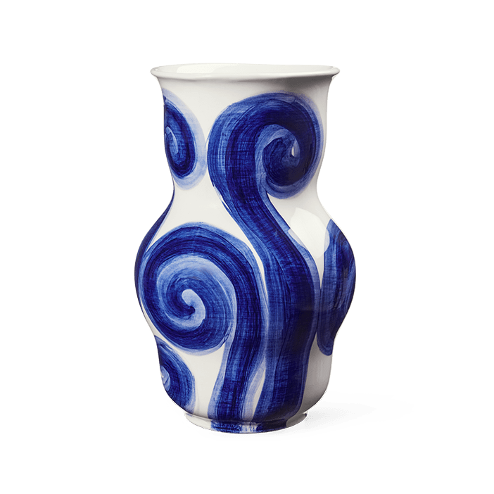 Kähler Tulle Vase - Blue, H: 8.9