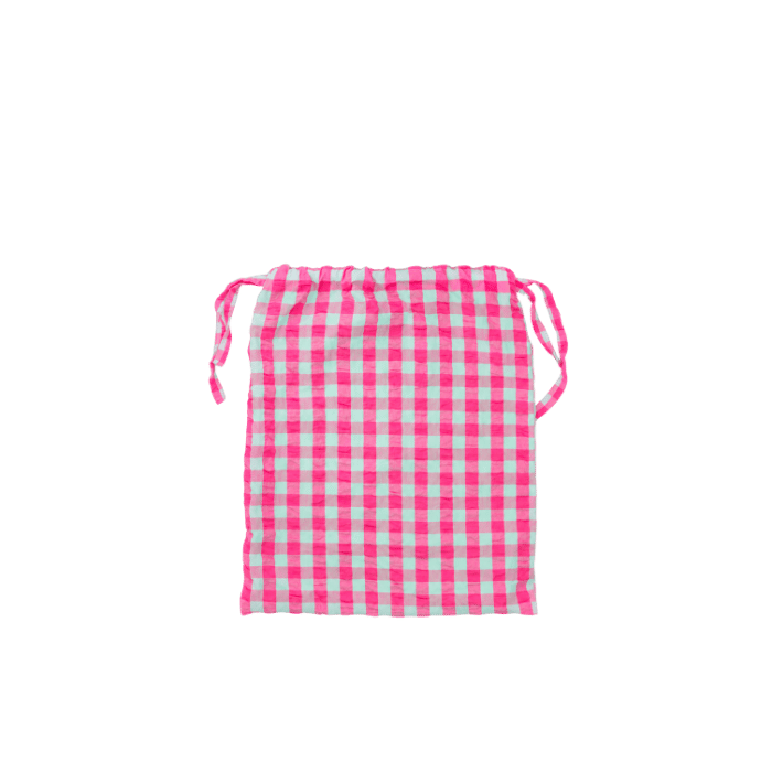 JUNA Bags - Bag for Pajamas Set Fuchsia/Mint