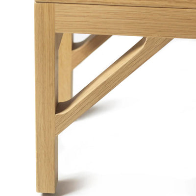 FDB Møbler A152 - Shelving unit Oak Nature Lacquered 44.7 x 48 x 10.2 in by Børge Mogensen