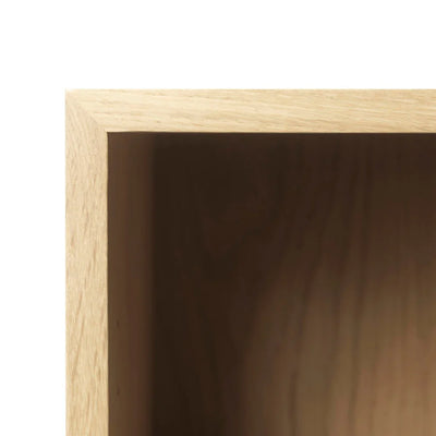 FDB Møbler A153 - Shelving unit Oak Nature Lacquered 36.8 x 48 x 10.2 in by Børge Mogensen