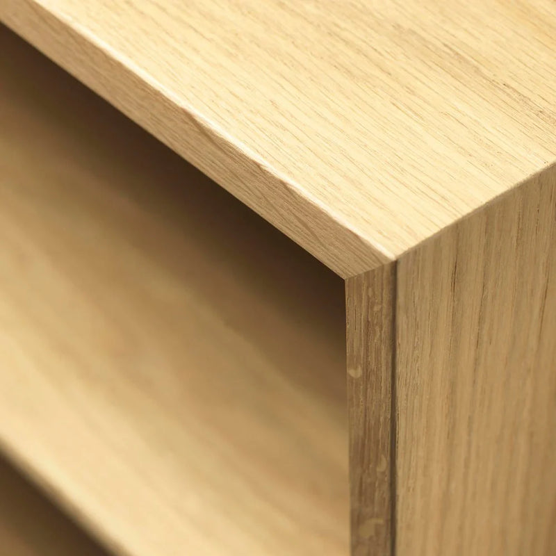 FDB Møbler A153 - Shelving unit Oak Nature Lacquered 36.8 x 48 x 10.2 in by Børge Mogensen