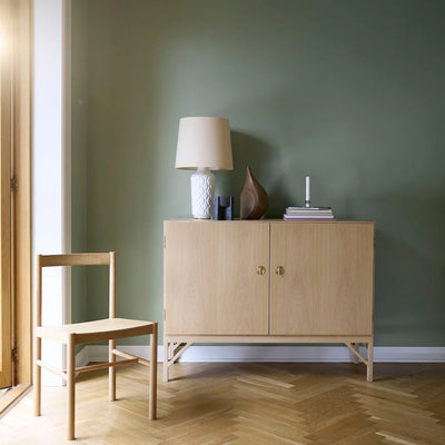 FDB Møbler A232 - Sideboard Oak Nature Lacquered 36.9 x 48 x 17.5 in by Børge Mogensen