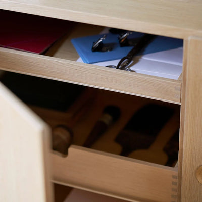 FDB Møbler A232 - Drawer for sideboard Oak Nature Lacquered Large by Børge Mogensen